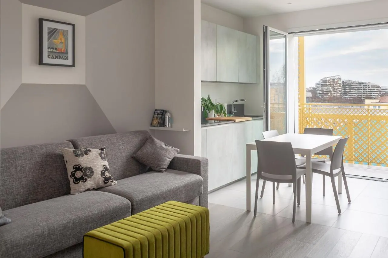公寓 Bnbutler - Flavio Gioia, 5 - Appartamento Con Vista, Citylife 米兰