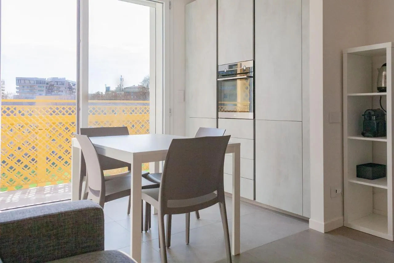 公寓 Bnbutler - Flavio Gioia, 5 - Appartamento Con Vista, Citylife 米兰