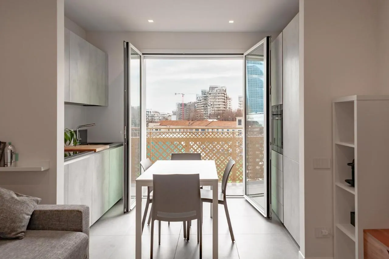 Bnbutler - Flavio Gioia, 5 - Appartamento Con Vista, Citylife 米兰 意大利