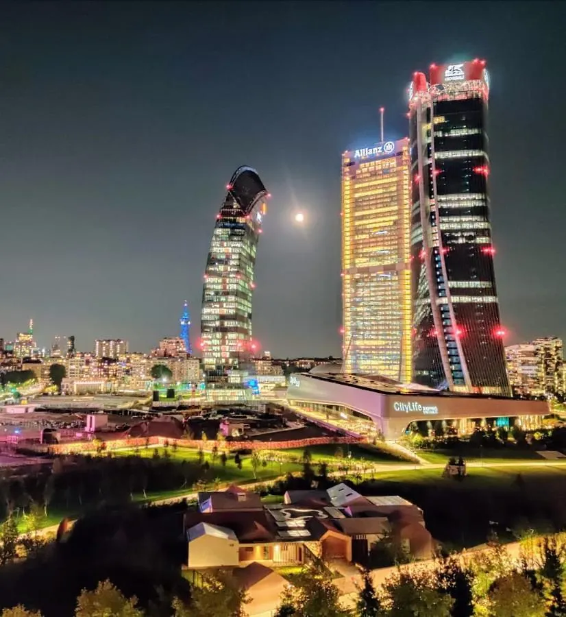 公寓 Bnbutler - Flavio Gioia, 5 - Appartamento Con Vista, Citylife 米兰